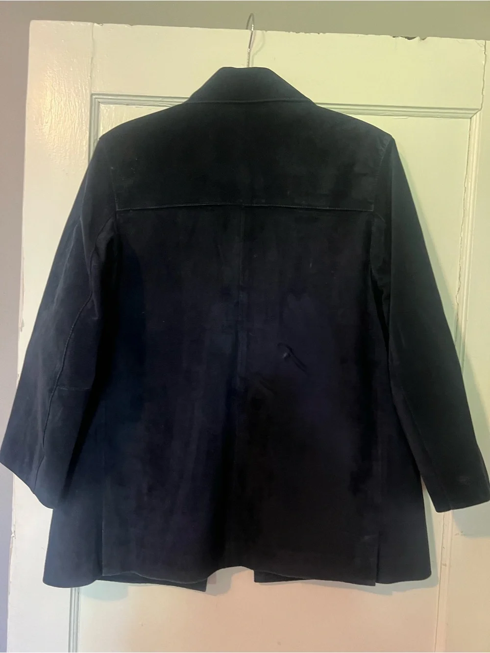 🖤 KIRÇILAR genuine SUEDE blazer jacket — Turkish leather, Men’s size M 🇹🇷